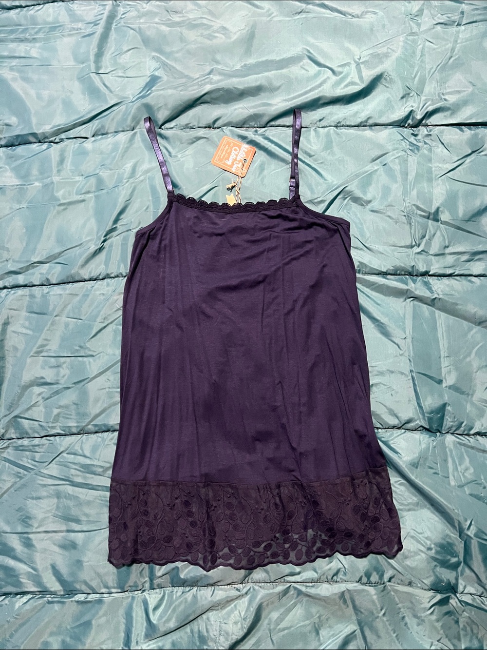 Matilda Jane Navy Blue Camisole with Lace Trim